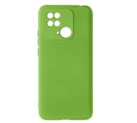 Cover per Xiaomi Redmi 10C in Silicone Semi-rigido Soft-touch Verde Chiaro