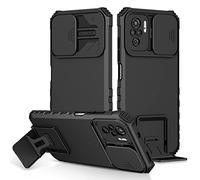 Cover per Xiaomi Redmi Note 10 4G / Note 10S / Poco M5s, Custodia 2in1 Dual Layer Ibrida [360°] Full Body Antiurto Protettiva, Bumper e Plastica Armor Proteggi con Scorrevole Protezione Fotocamera