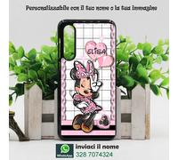 COVER personalizzabile con la tua foto con nome minnie topolina cartoni disney