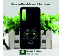 COVER personalizzata con nome Gatto kitty cat Iphone Samsung Oppo risoluzione HD