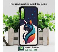 COVER personalizzata con nome Gatto kitty cat Iphone Samsung Oppo risoluzione HD