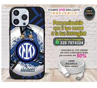 COVER personalizzata con nome INTER NERAZZURR Iphone Samsung Oppo risoluzione HD