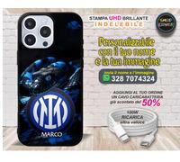 COVER personalizzata con nome INTER NERAZZURR Iphone Samsung Oppo risoluzione HD