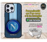 COVER personalizzata con nome NAPOLI huawei Pixel Honor Xiaomi Motorola realme