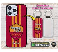 COVER personalizzata con nome roma huawei Pixel Honor Xiaomi Motorola realme