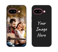 Cover Personalizzata Foto per Google Pixel 9a Custodia Personalizzabile con Immagini Collage Disegni Testo Nome Protezione in TPU Morbido, Idea Regalo per Compleanno Anniversario