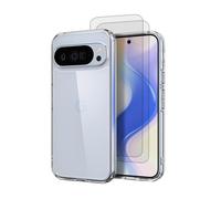 Cover Pixel 10 Pro XL e 2 schermi di protezione - TPU - Trasparente