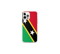 Cover - PIXELFORMA - iPhone 12 Pro Max - Bandiera di Saint Kitts e Nevis - Morbida - Resistente