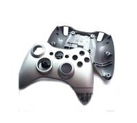 Cover posteriore anteriore - per il controller originale Microsoft Xbox 360 Gamepad Limited Edition, colore argento.