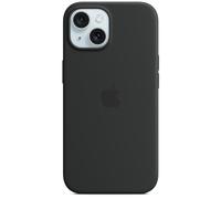 Cover Posteriore in Silicone con MagSafe per Apple iPhone 15 - Nero