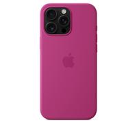 Custodia in silicone MagSafe Apple iPhone 16 Pro Max - fucsia