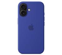 Cover Posteriore in Silicone con MagSafe per Apple iPhone 16 - Ultramarine