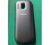 COVER ORIGINALE NOKIA- 5200 GRIGIA-con decorazione sopra display omaggio