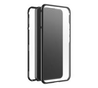 Cover protettiva 360° Glass per Samsung Galaxy S22 (5G), nero - Nouvo