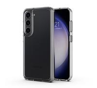 CRONG Protettiva CRG-CSHC-SGS23P-TRS Cover per Samsung Galaxy S23 Plus, Trasparente