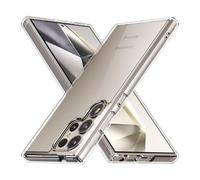 Crong Crystal Shield Cover - Custodia per Samsung Galaxy S24 Ultra (Trasparente)
