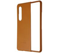 Cover Protettiva In Pelle Samsung Per Galaxy Z Fold3 5G - Camel (EF-VF926LAEGUS)