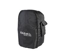 Cover protettiva NERA su misura per CASSA TROLLEY BLUETOOTH IBIZA PORT 15 MKII