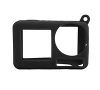 Cover Protettiva per Action Camera, Copertura per Action Camera in Silicone con Posizionamento Preciso dei Fori con Cordino Anti-smarrimento per Action 5 Pro (BLACK)