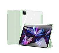 Cover protettiva per iPad Pro 12.9, design ibrido sottile con ammortizzatore e chiusura magnetica, guscio posteriore trasparente per una migliore