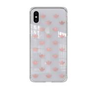 Cover protettiva per iPhone X e XS Original Trefoil, Trasparente