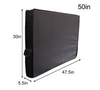 Cover Protettiva TV da Esterno Impermeabile Nera Adatta a Più Misure Opzioni