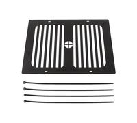 Cover protezione radiatore in alluminio nero per BMW K75 - k100 scrambler
