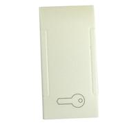 COVER PULSANTE CHIAVE COMPATIBILE BTICINO LIVING BIANCO MAPT2COV-MAPART-A873BI MAPAM