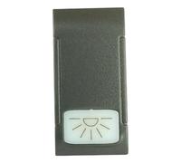 COVER PULSANTE LUCE COMPATIBILE BTICINO LIVING NERO MAPT1COV-MAPART-A871NE MAPAM