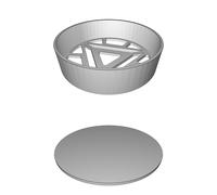 Cover Reattore Arc per Lampada LED Osram Dot-it Iron Man Cosplay 3D