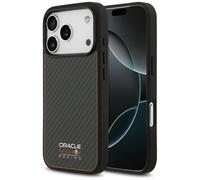 Cover Red Bull Kevlar Logo Matt MagSafe per iPhone 17 Pro Nero