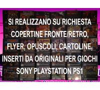 COVER REPRO SU RICHIESTA SONY PS1 PlayStation ⚠️LEGGI⚠️ CRASH HOGS KLONOA