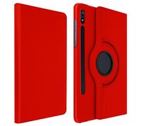 Custodia a libro Avizar rossa con supporto per Samsung Galaxy Tab S7 11.0