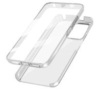 Cover rigida 360° per Xiaomi Redmi Note 12 Pro 5G, fronte flessibile trasparente
