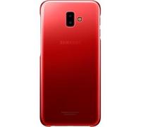 Cover rigida Evolution EF-AJ610CR per Galaxy J6 J610, Rosso