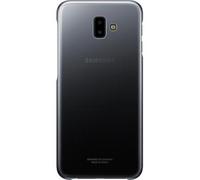 Cover rigida Evolution per Galaxy J6 J610, Nero transparente