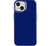 Cover Rigida In Silicone Liquido Per IPhone 14 Blu Di Tech21 + Vetro Temperato