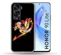 Cover rinforzata per Honor 90 Lite 5G Manga Fairy Tail Logo Nero