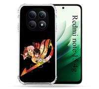 Cover rinforzata per Redmi Note 15 4G Manga Fairy Tail Logo Nero