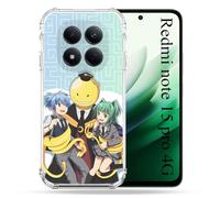 Cover rinforzata per Redmi Note 15 Pro 4G Manga Assassination Classroom Kuro Trio