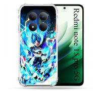 Cover rinforzata per Redmi Note 15 Pro 5G Manga Dragon Ball Vegeta Blu