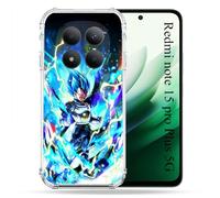 Cover rinforzata per Redmi Note 15 Pro Plus 5G Manga Dragon Ball Vegeta Blu