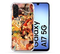 Cover rinforzata per Samsung Galaxy A17 5G Manga One Piece Nakama