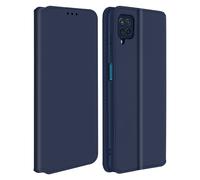 Cover Samsung Galaxy A12 Custodia Folio Portafoglio Funzione Supporto Blu