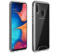 Cover Samsung Galaxy A20e Bi-materiale Collezione Cristal Trasparente