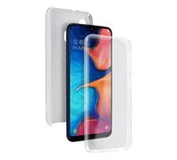 Avizar Custodia per Samsung Galaxy A20e Silicone fronte e retro rigida trasparente