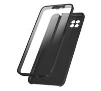 Cover Samsung Galaxy A22 5G Retro Rigido e Fronte Flessibile - nera