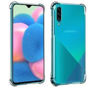 Cover Samsung Galaxy A50 / A30s Silicone Flessibile Angoli Bumper Trasparente