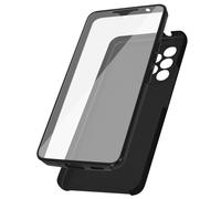Cover Samsung Galaxy A53 5G Retro Rigido e Fronte Flessibile - nera