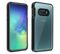 Cover per Galaxy S10e bimateria Waterproof 2m con vetrino Redpepper Nero